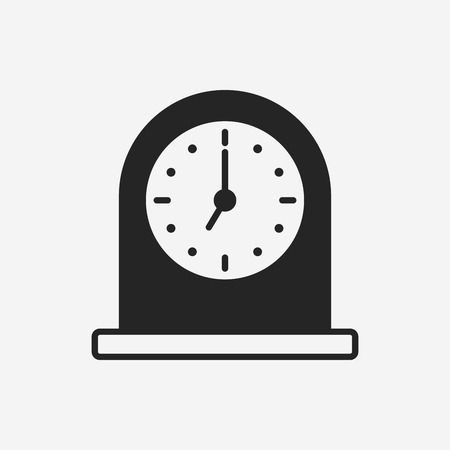 clock iconのイラスト素材