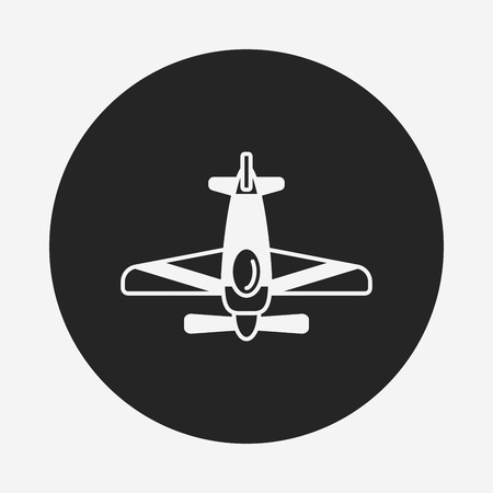 airplane iconのイラスト素材