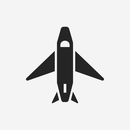 airplane iconのイラスト素材
