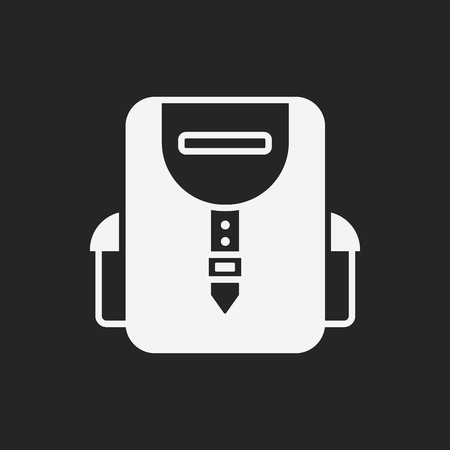 backpack iconのイラスト素材