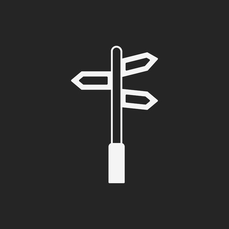 signpost iconのイラスト素材