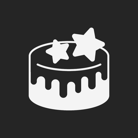 dessert cake iconのイラスト素材