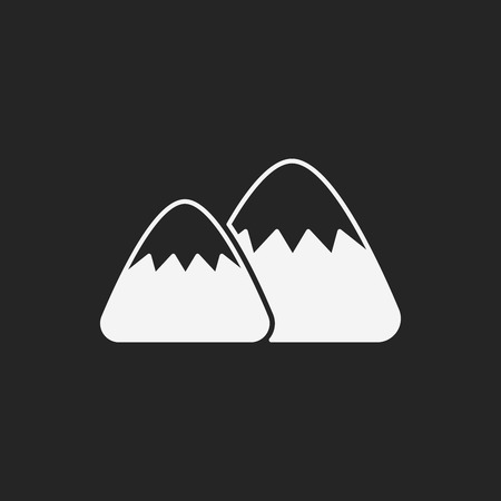 mountain iconのイラスト素材