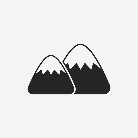 mountain iconのイラスト素材