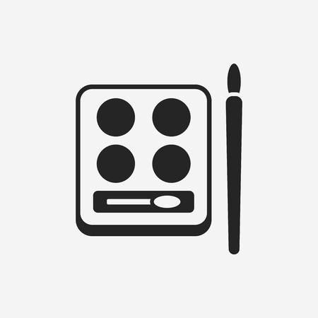 Eye shadow iconのイラスト素材