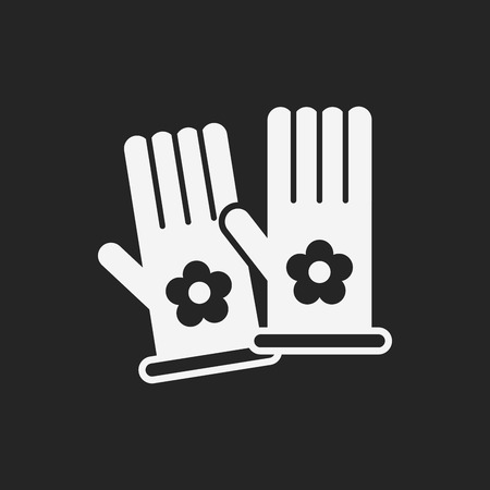 Working gloves iconのイラスト素材