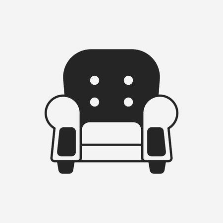 chair iconのイラスト素材