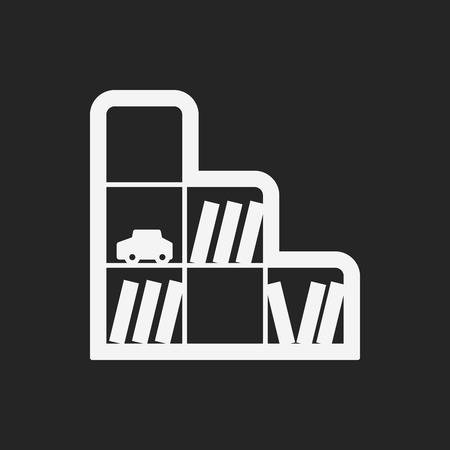 closet cabinet iconのイラスト素材