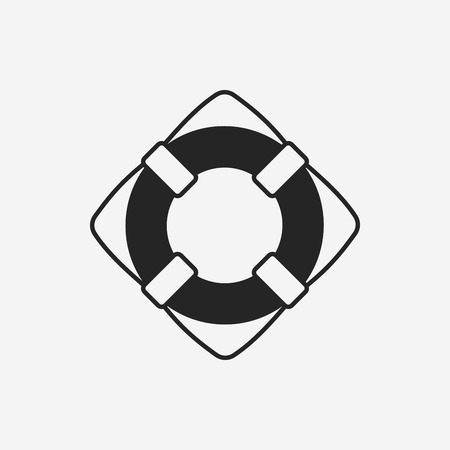 Lifebuoy iconのイラスト素材