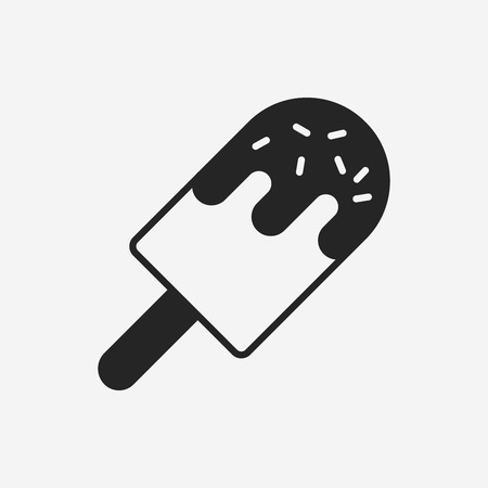 ice cream iconのイラスト素材