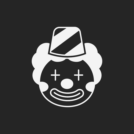 clown iconのイラスト素材