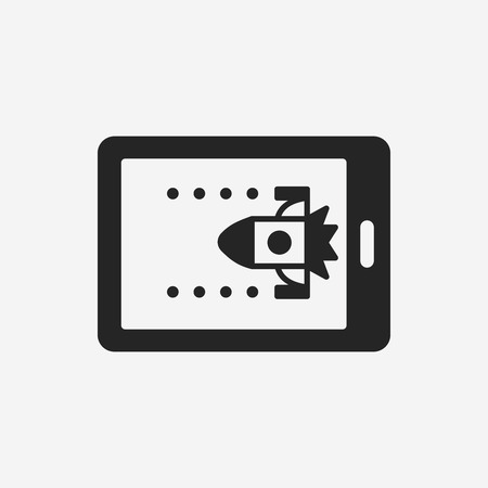 Handheld game consoles iconのイラスト素材