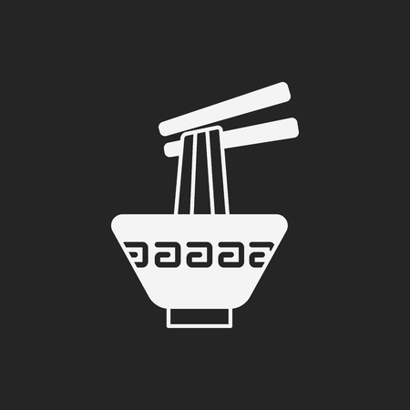 noodle iconのイラスト素材