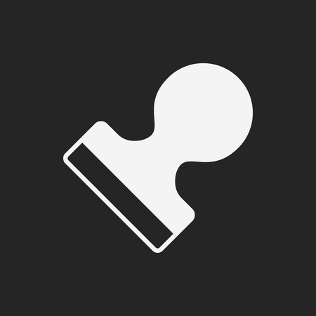 Clip iconのイラスト素材