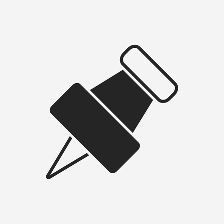 pushpin iconのイラスト素材