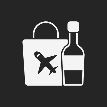 duty free iconのイラスト素材