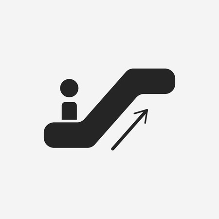 Escalator iconのイラスト素材