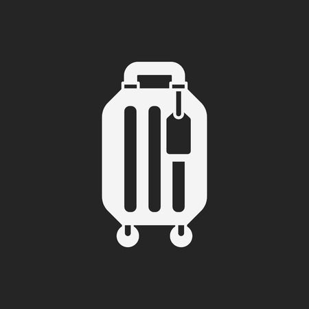 luggage iconのイラスト素材