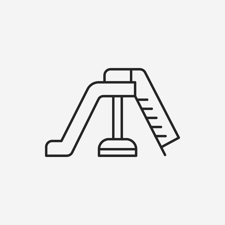 slide line iconのイラスト素材