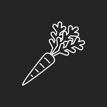 vegetables line iconのイラスト素材