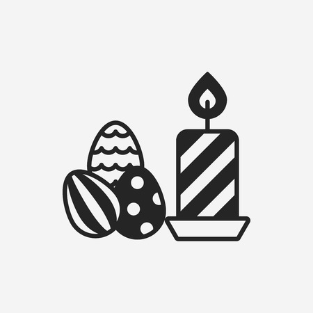 easter egg iconのイラスト素材