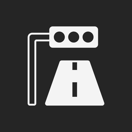Traffic lights iconのイラスト素材