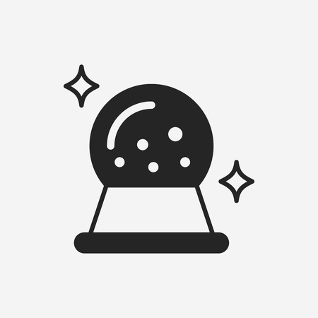 crystal ball iconのイラスト素材