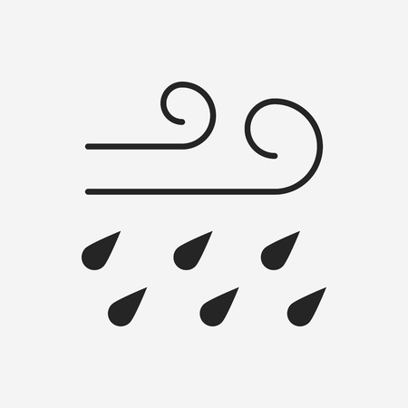 wind iconのイラスト素材