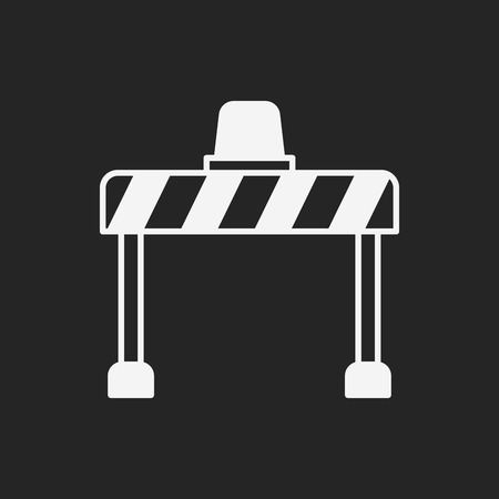 Roadblocks iconのイラスト素材