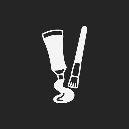 painting iconのイラスト素材
