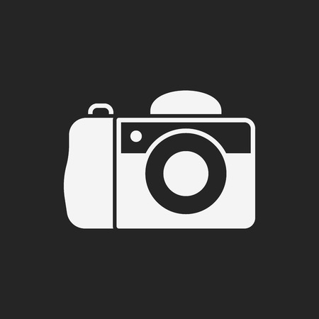 camera iconのイラスト素材