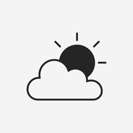 weather iconのイラスト素材