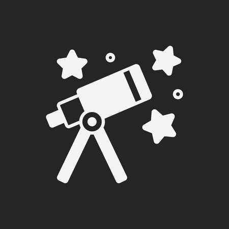 Telescope iconのイラスト素材