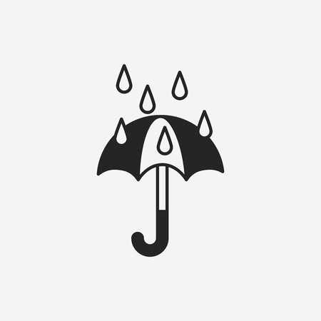 umbrella iconのイラスト素材