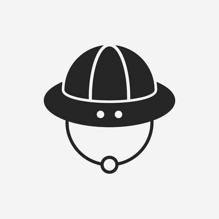 camping hat iconのイラスト素材
