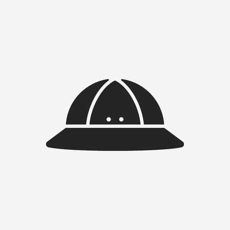 camping hat iconのイラスト素材