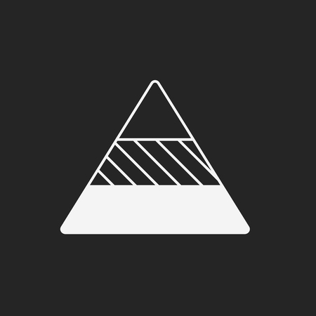 Information chart line iconのイラスト素材