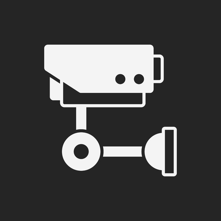Surveillance Camera iconのイラスト素材