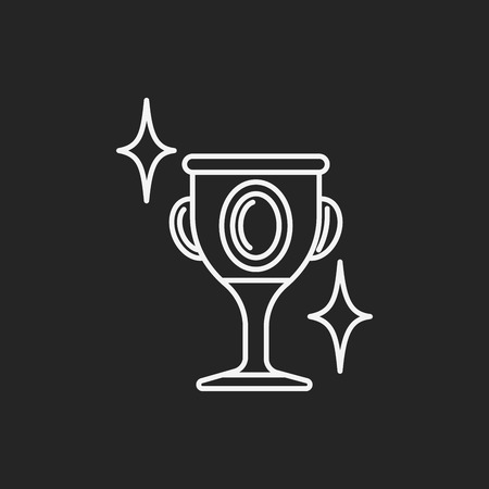 Trophy line iconのイラスト素材