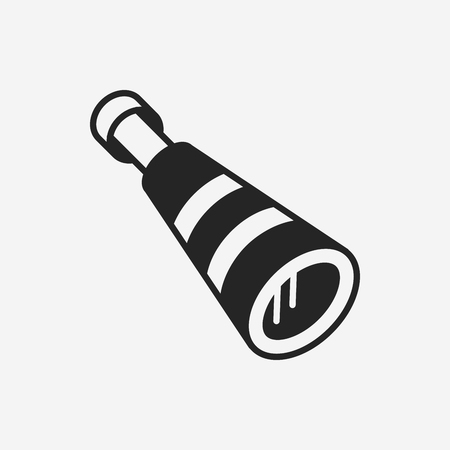 telescope iconのイラスト素材