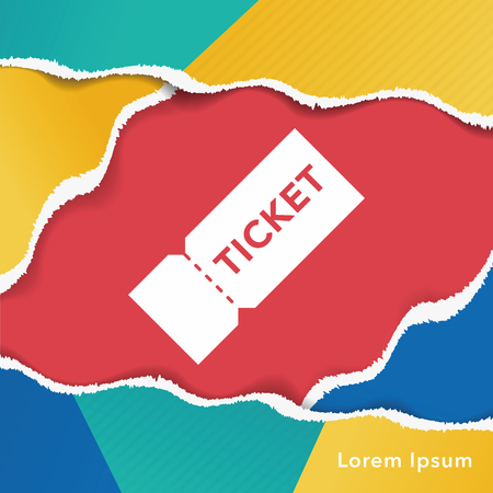 air ticket iconのイラスト素材