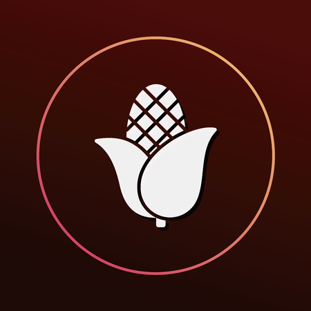 corn iconのイラスト素材