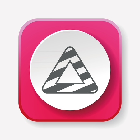 Roadblocks iconのイラスト素材