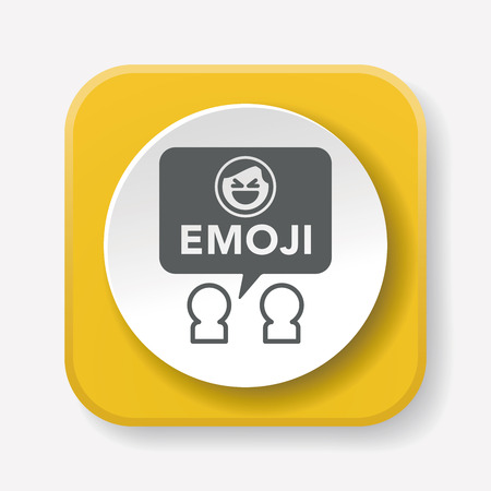 emoji iconのイラスト素材