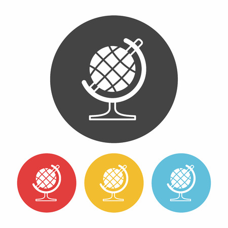 Globe iconのイラスト素材
