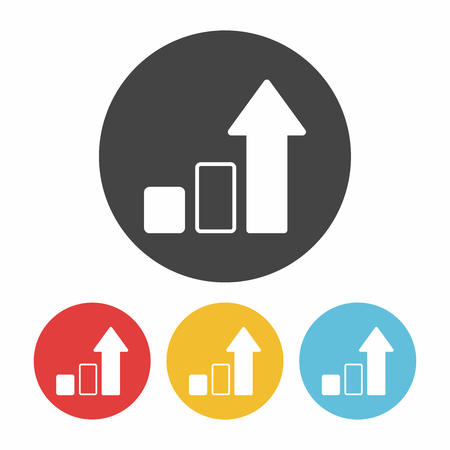 Information chart iconのイラスト素材