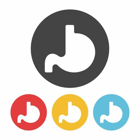 Stomach iconのイラスト素材