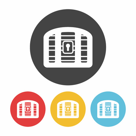 Treasure iconのイラスト素材