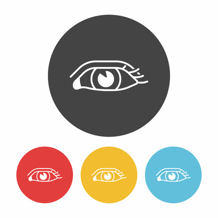 eye iconのイラスト素材