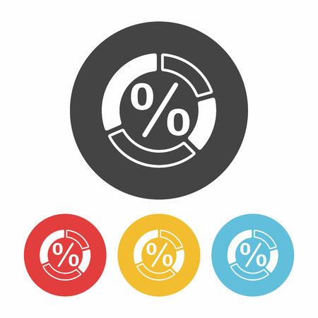 Information chart iconのイラスト素材